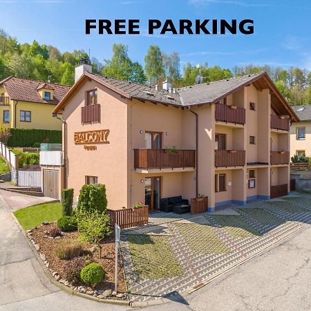 Penzion Balcony Hotel Cesky Krumlov Exterior photo